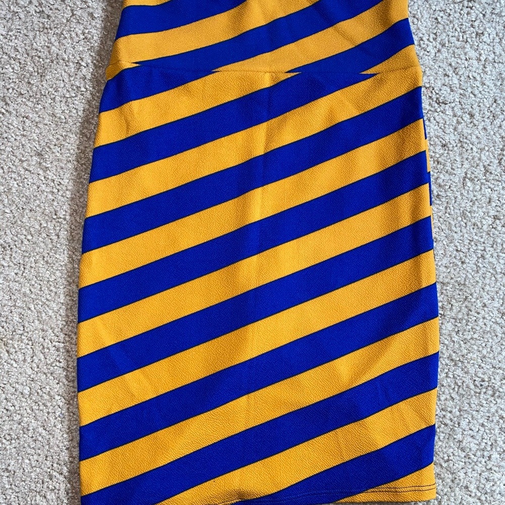 Lula Roe striped skirt
